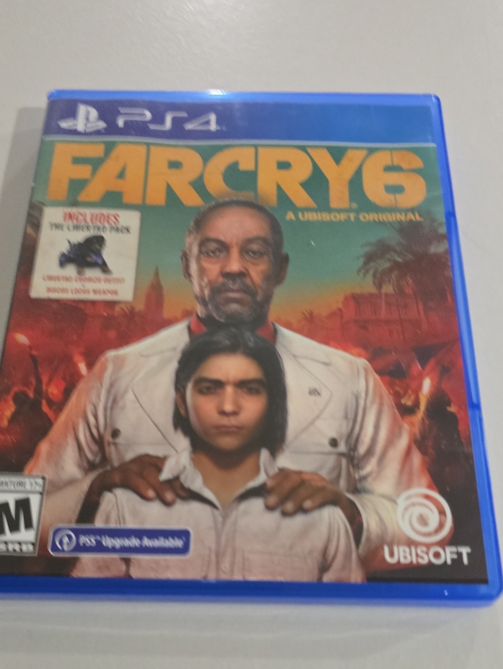 Far Cry 6 (PS4) Video Game - Blue Case